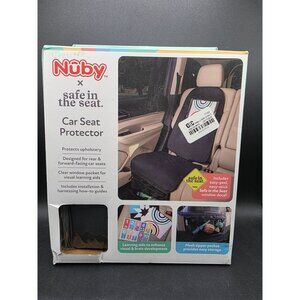 Nuby X Safe In The Seat Protector For Rear & Forward-Facing Car Seats With Windo